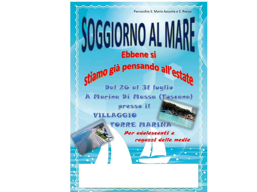 VACANZA AL MARE